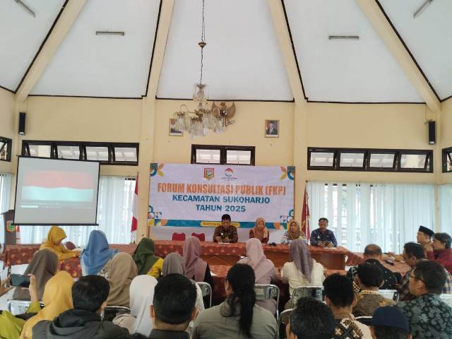 FORUM KONSULTASI PUBLIK PELAYANAN KECAMATAN SUKOHARJO